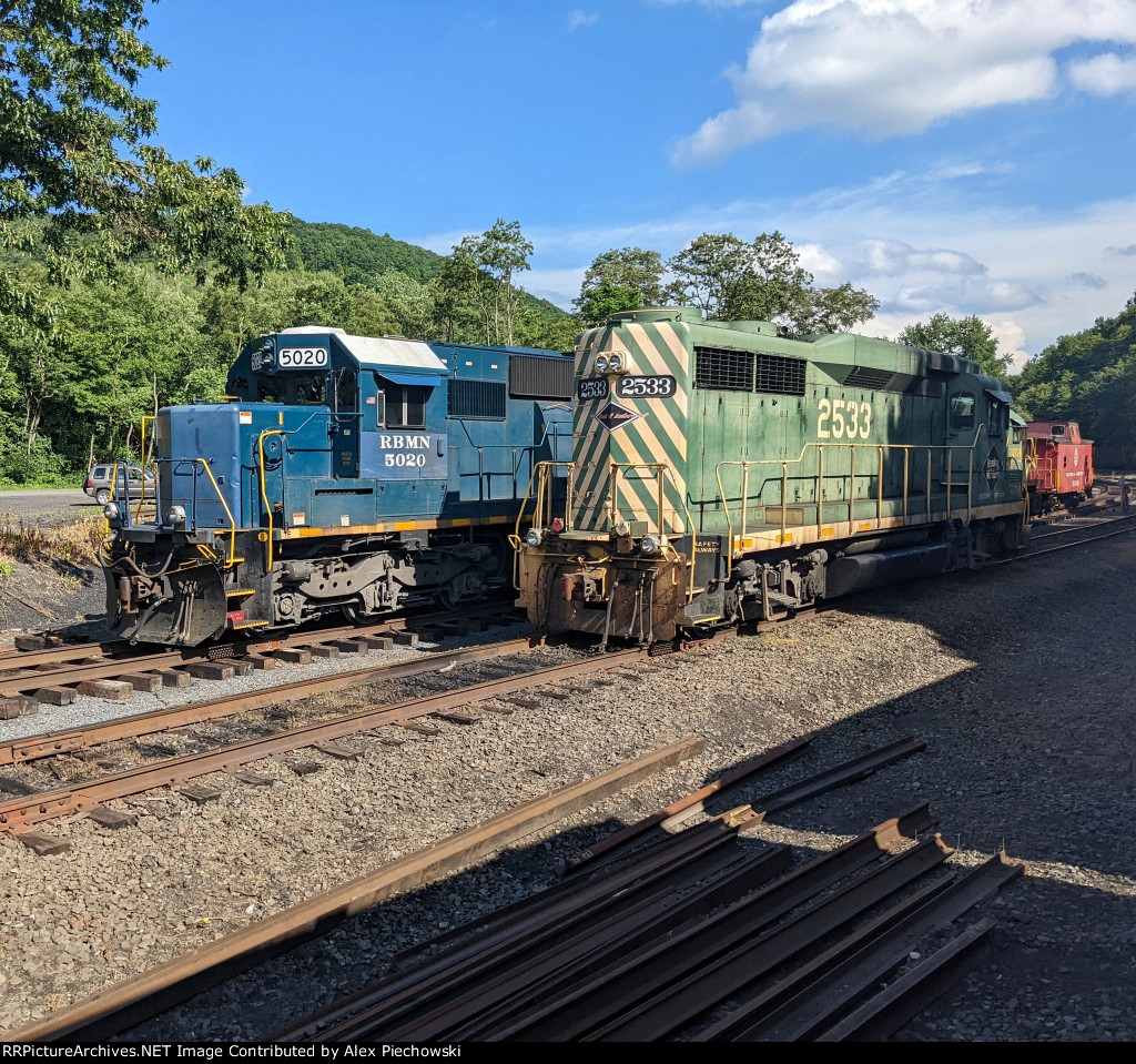 North end of Tamaqua yard